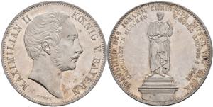 Bavaria Historical double thaler, 1848, ... 