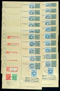 Soviet Sector of Germany 20 Pfg numerals in ... 