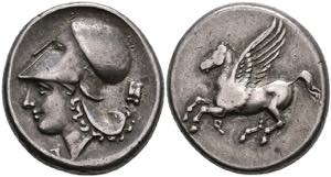 Korinth Stater (8,62g), ca. 375-300 v. Chr. ... 