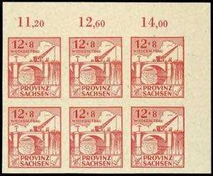 Soviet Sector of Germany 12 penny+8 penny ... 