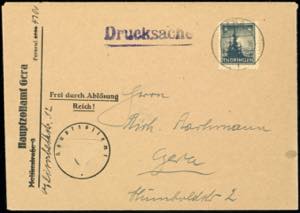 Soviet Sector of Germany 4 Pfg. Firs, ... 