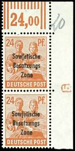 Soviet Sector of Germany 24 penny worker, ... 