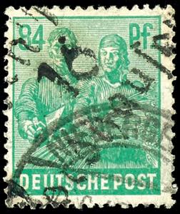 Hand Overprint - District 16 2 to 84 penny ... 