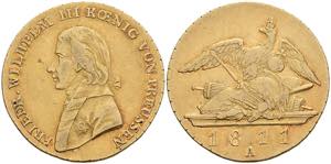 Prussia Double Friedrichs d\or, 1811, A, ... 