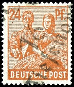 Hand Overprint - District 16 12 and 24 penny ... 