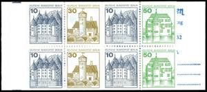 Stamp Booklet Berlin Castle and palaces ... 
