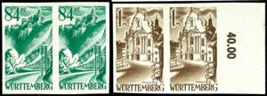 Wuerttemberg 2 penny to 1 Mark \postage ... 