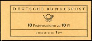 Stamp booklet Duerer 1961 / 1963, Hbl. ... 