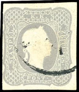 Austria (1, 05) kreuzer, newspaper stamp, ... 
