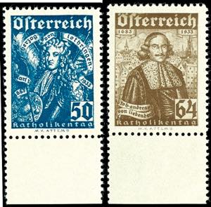 Austria 1933, 12 g. - 64 g. \Catholic ... 