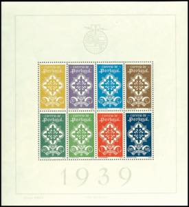 Portugal 1940, souvenir sheets issue ... 
