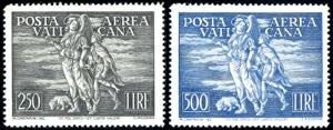 Vatican 1948, 250 and 500 L. Angel Raphael ... 