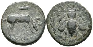 Ionia Ephesus. Æ (3, 29 g), approximate ... 