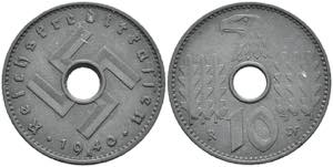 Coins German Areas Occupied areas in the ... 