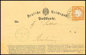 Hufeisenstempel STRASSBURG i. ELS. . . 10 ... 