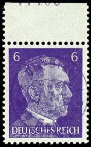 Bad Gottleuba 6 Pfg Hitler in a-Farbe mit ... 