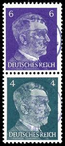 Bad Gottleuba 6 Pfg + 8 Pfg Hitler, ... 