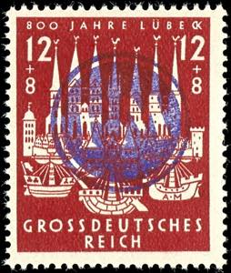 Fredersdorf 12 Pfennig 700 Jahre Lübeck ... 