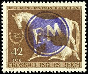Fredersdorf 42 Pfennig Das braune Band mit ... 