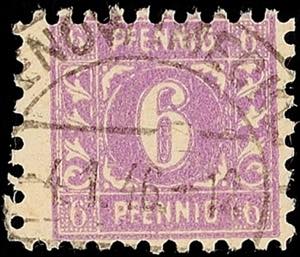 SBZ 6 Pfg. dunkelrotviolett, tadellos ... 