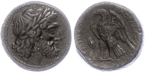 Syracuse, Ae (17, 44g), 274-217 BC, Hieron ... 