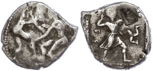Aspendus, stater (10, 89g), approximate ... 