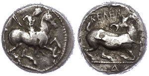 Celenderis, stater (10, 51g), approximate ... 