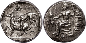 Stater (10, 94g), 361-334 BC, Mazaios. Av: ... 