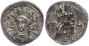 Tarsus, stater (10, 56g), approximate ... 