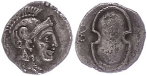 Cilicia, Tarus, obol (0, 69g), 333-323 BC, ... 