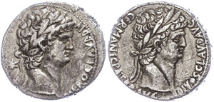 Coins from the Roman provinces Antiochia, ... 