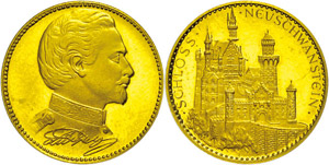 Medallions Germany after 1900 Bavaria, Gold ... 