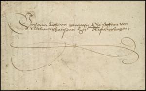 Bayern Vorphilatelie ANSBACH 1557, ... 