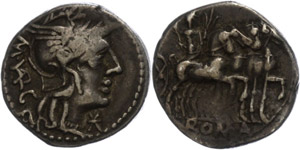 Coins Roman Republic M. Vargunteius, ... 