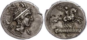 Coins Roman Republic L. Marcius Philip, ... 