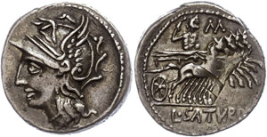 Coins Roman Republic L. Appuleius ... 