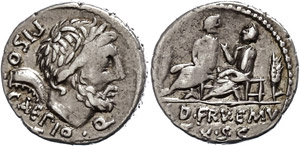 Münzen Römische Republik L. Calpurnius ... 