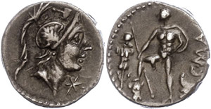 Coins Roman Republic C. Publicius Malleolus ... 
