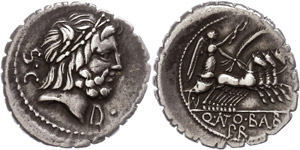 Münzen Römische Republik Q. Antonius ... 