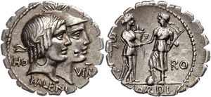 Münzen Römische Republik Q. Fufius Calenus ... 