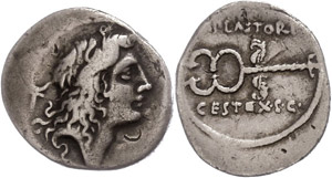 Coins Roman Republic M. Plaetorius M. f. ... 