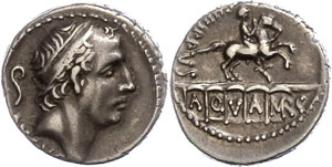 Coins Roman Republic L. Marcius Philip, ... 