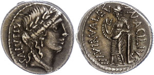 Münzen Römische Republik Mn. Acilius ... 