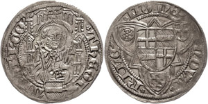 Köln Erzbistum Weißpfennig, o.J.(1436), ... 