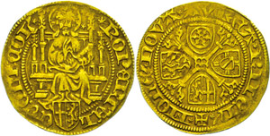 Cologne Archdiocese Gold guilders, o. J. ... 