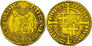 Köln Erzbistum Goldgulden, o.J.(1481), ... 