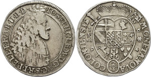 Köln Erzbistum 2/3 Taler (Gulden), 1694, ... 