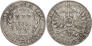 Köln Stadt 2/3 Taler (Gulden), 1693, mit ... 