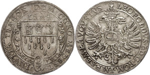 Köln Stadt 2/3 Taler (Gulden), 1694, mit ... 