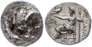  Mylasa, drachm (4, 14g), 336-323 BC, ... 